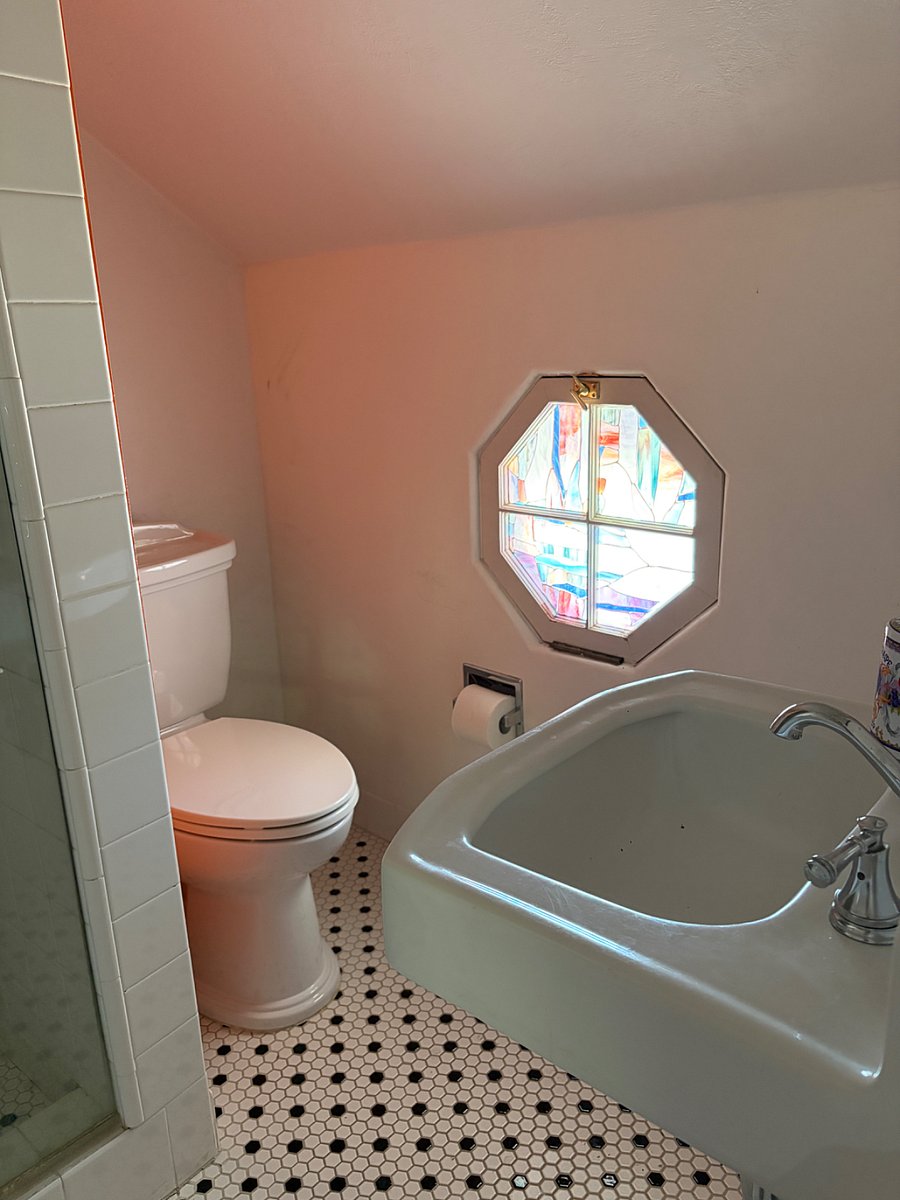 Private bathroom in loft