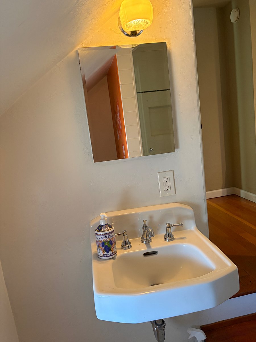 Private bathroom in loft