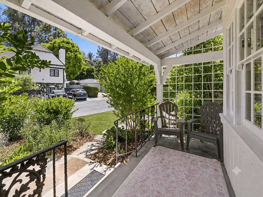 Large corner lot.