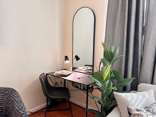 Dedicated work space.