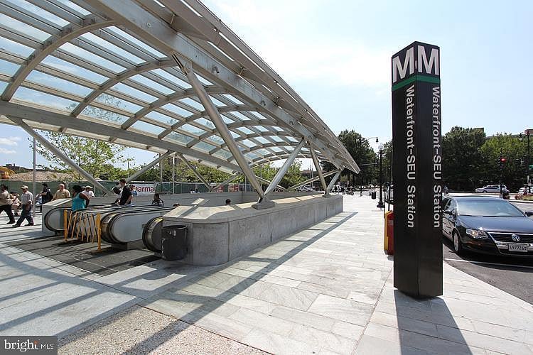 One of three Metro Stops conveniently located in the neighborhood.