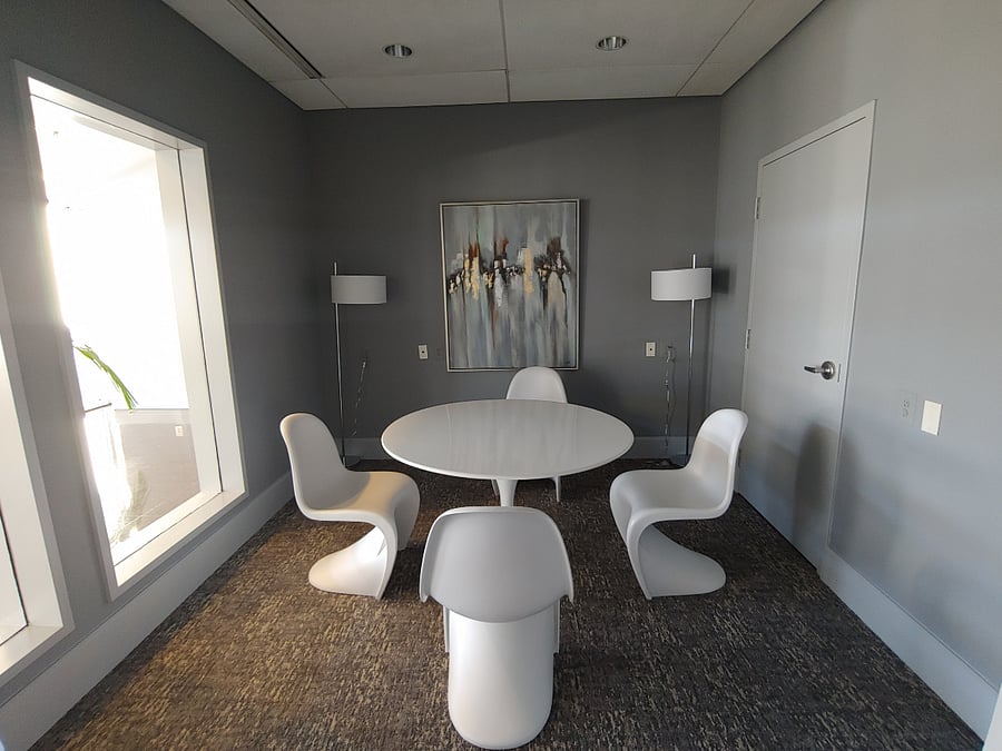 Private meeting room.
