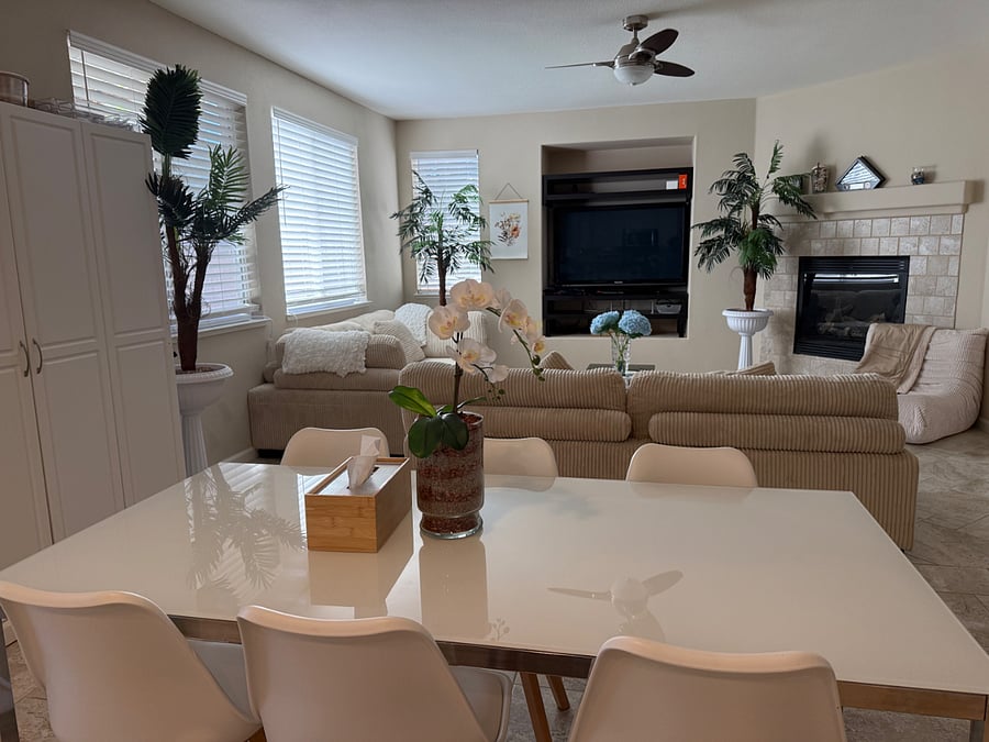 Our shared family room