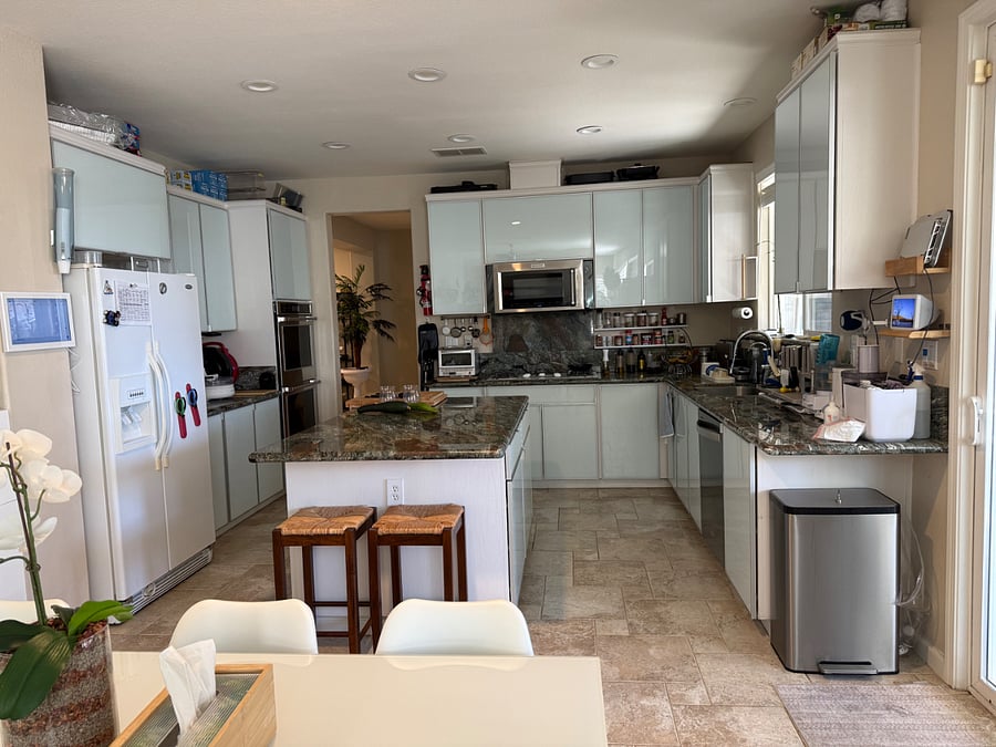 Our shared kitchen