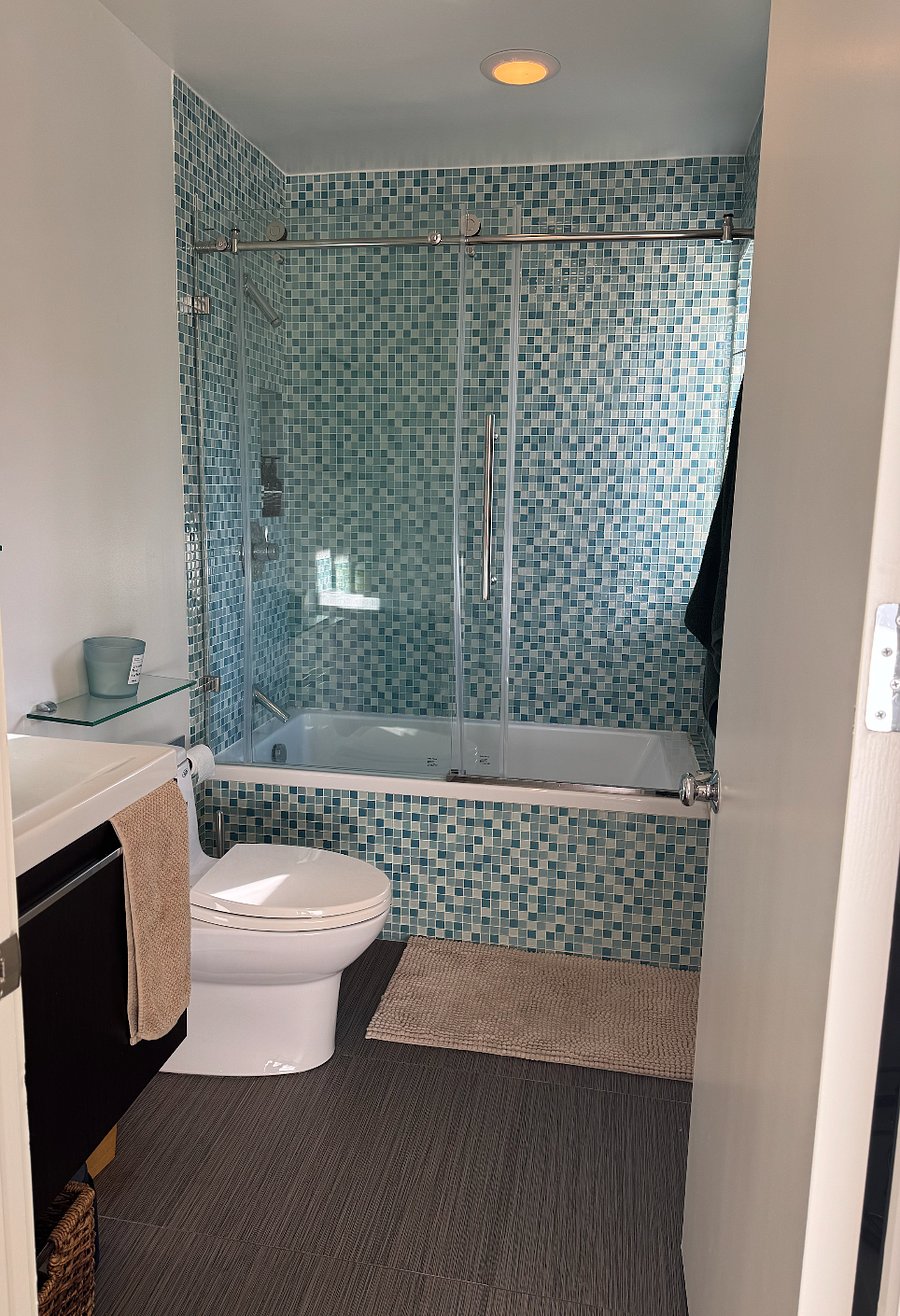 Your private bathroom - shower or tub your pick.