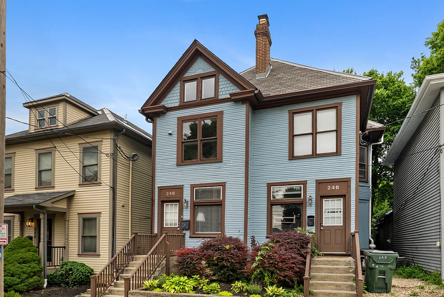 Charming Victorian Village exterior and private entrance