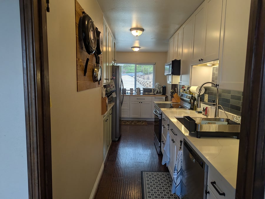 Galley kitchen