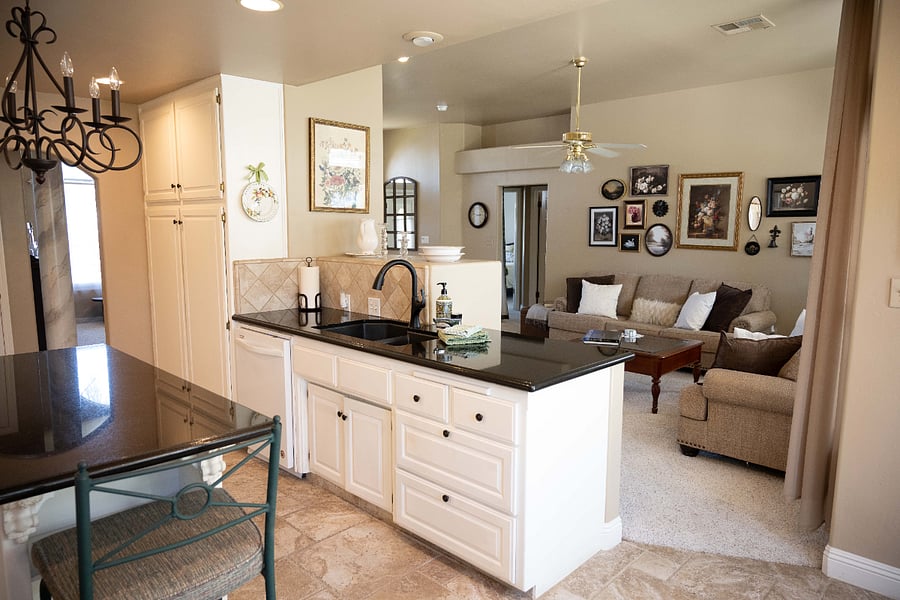 Kitchen Open Floor Plan 