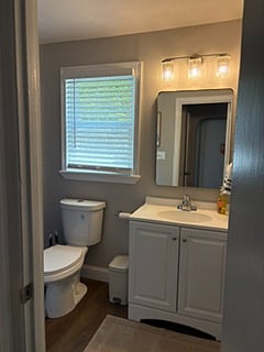 1st floor- shared bathroom