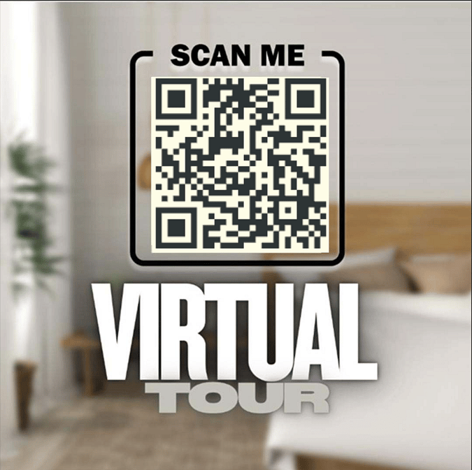 Scan this QR Code for our 3D Virtual Tour