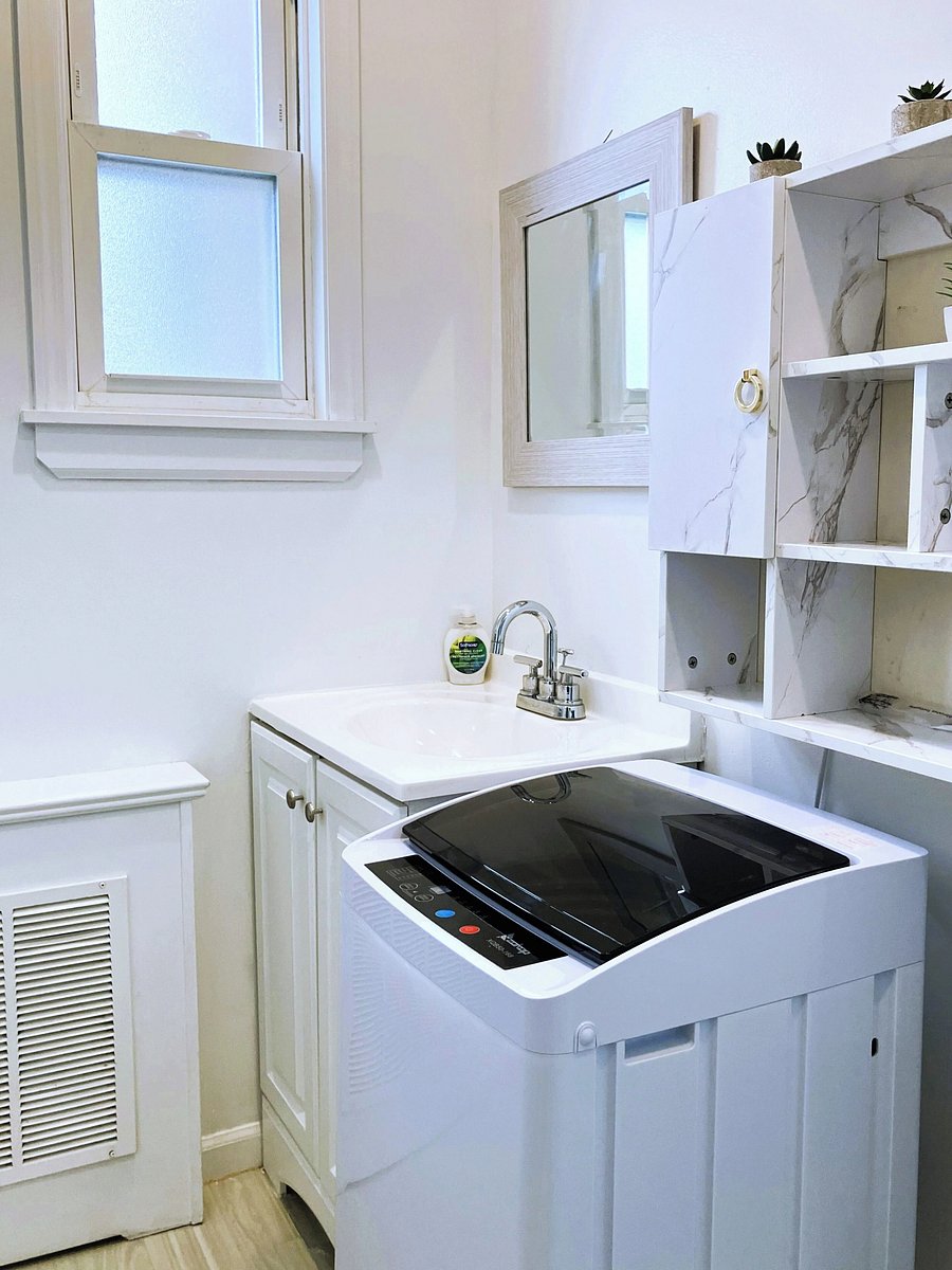 Pack light! You can use the washer during your stay for your convenience!