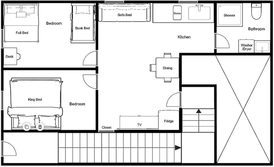 Unit floor plan