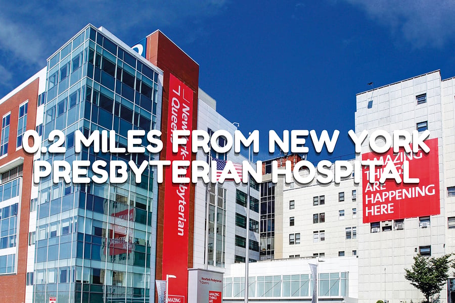 2 Blocks from New York Presbyterian Queens Hospital