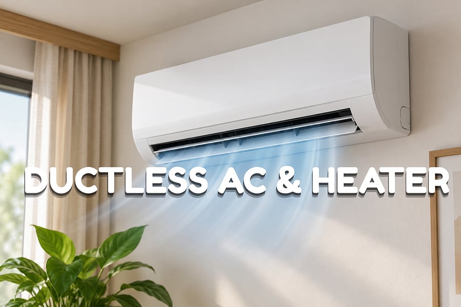 Ductless Air Conditioning for more comfortable stay.