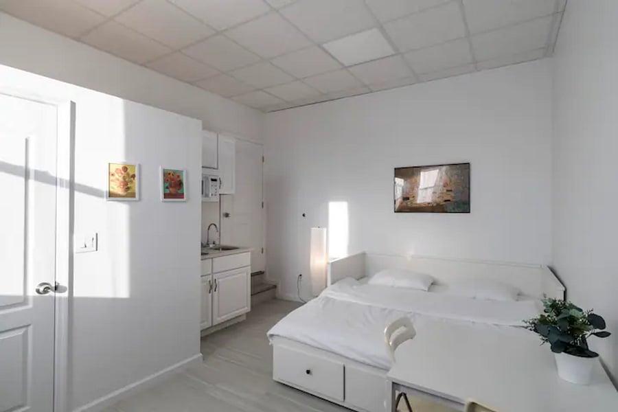 Modern and well lit space for your stay