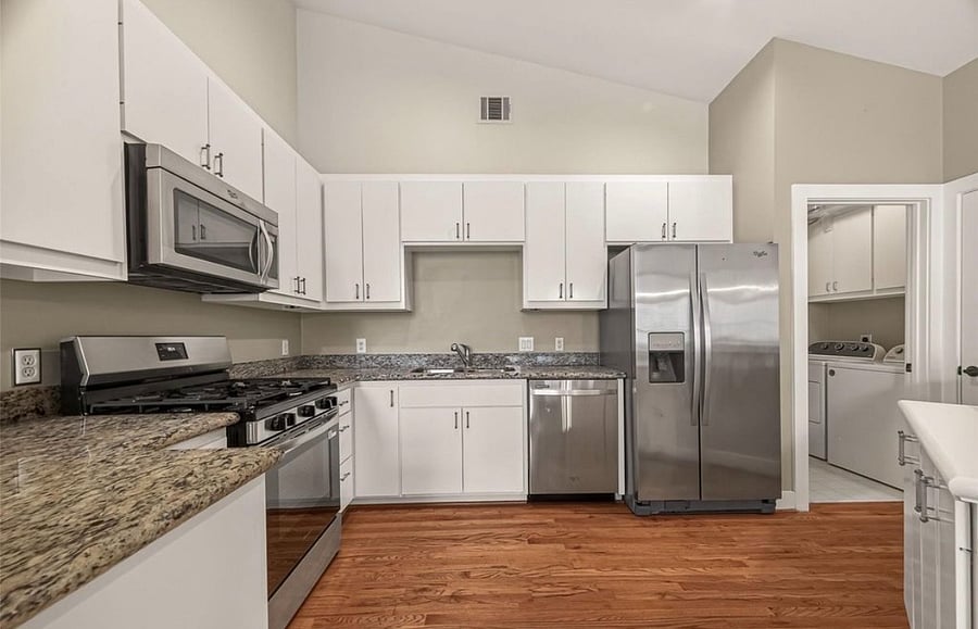 Kitchen + Washer/Drier room