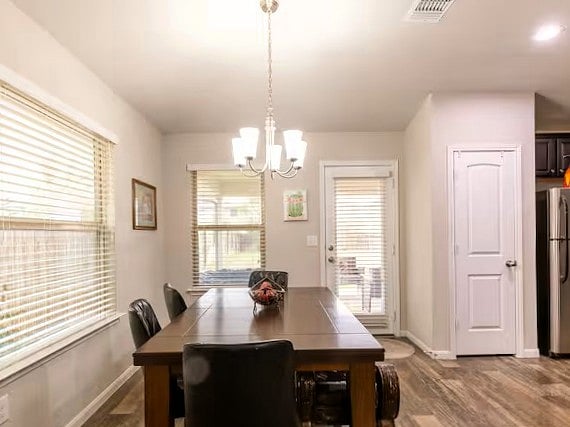 Dining area
