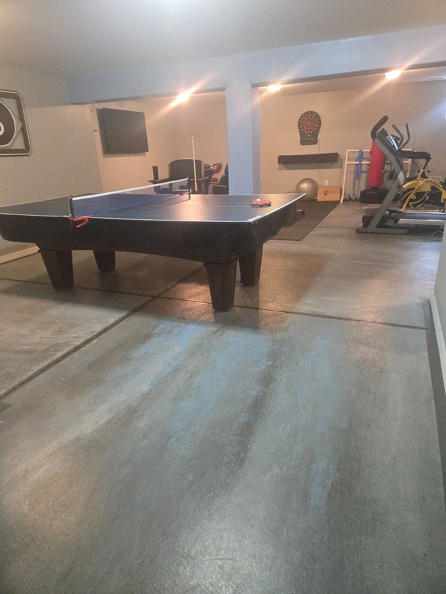 Basement:  Pool table with Ping-pong accessary