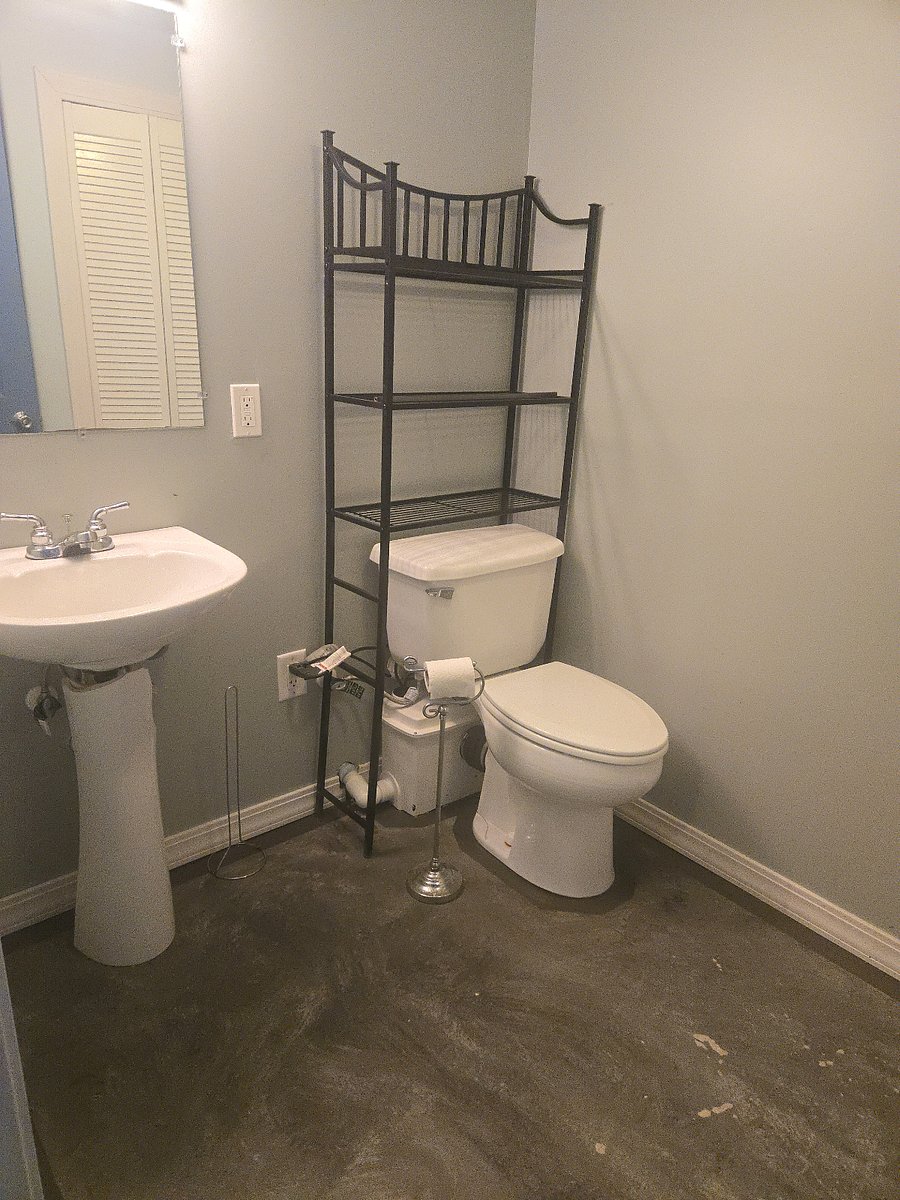 Bathroom 4:  Basement, half bath