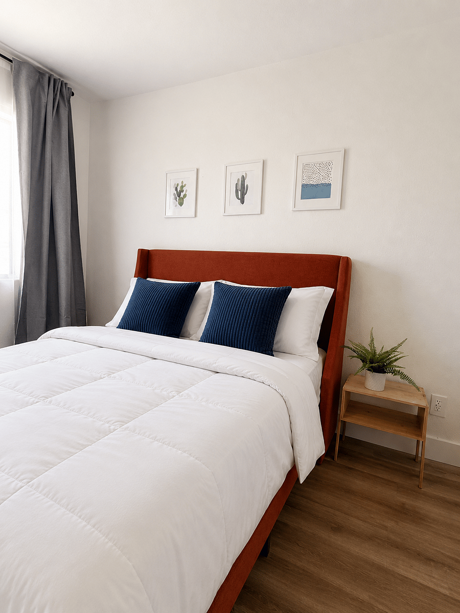Bedroom #2 with queen bed