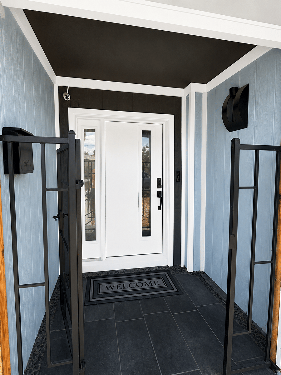 Front door with Smart Lock