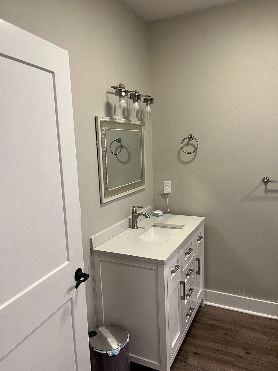 Vanity in Bathroom