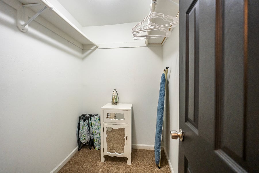 Primary walk-in closet