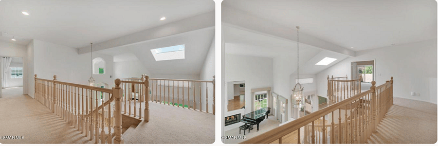 Upper Wing area / staircase