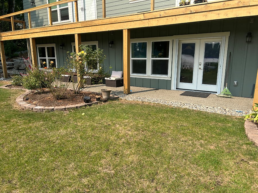 Separate private entrance with keyless entry.