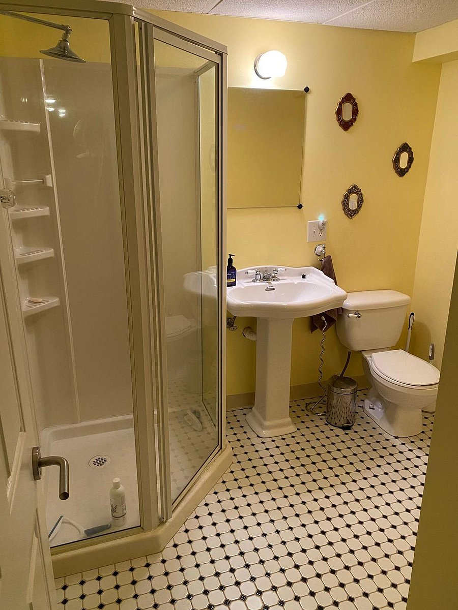 Basement bathroom