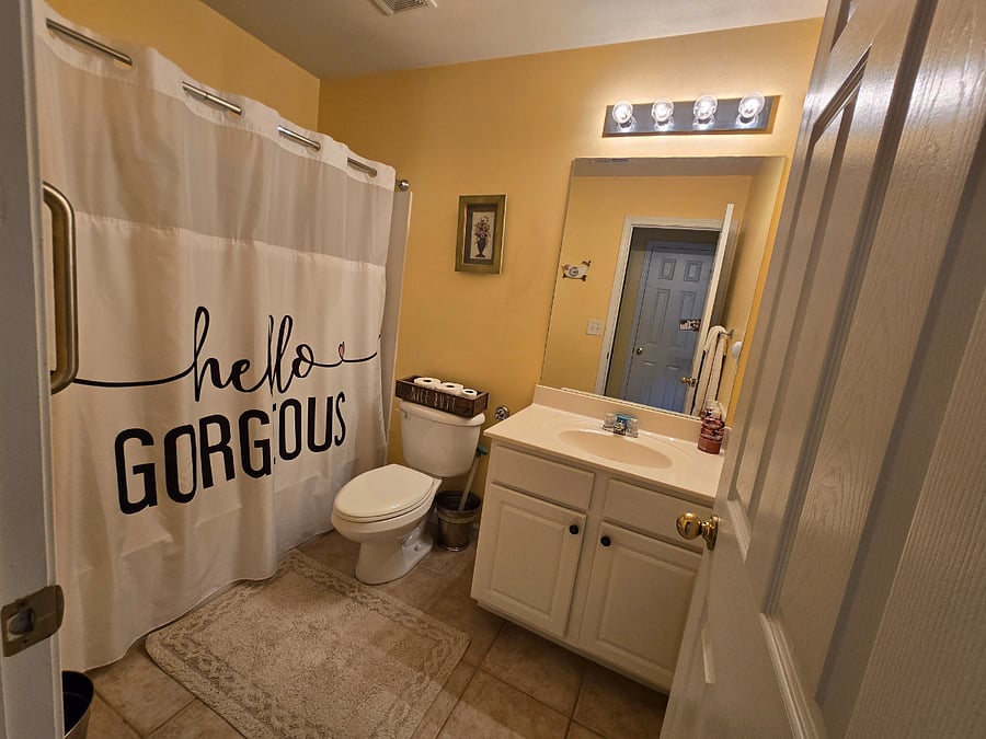 Shared Common Areas: Upstairs Bathroom 1