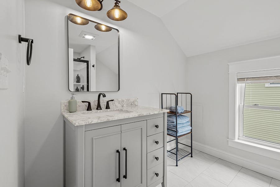 Second floor bathroom