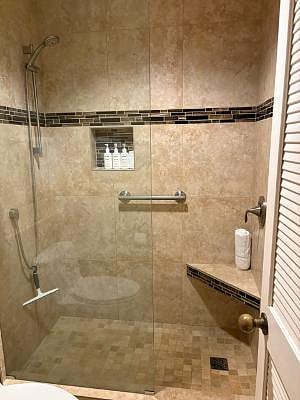 Master Walk in shower.
