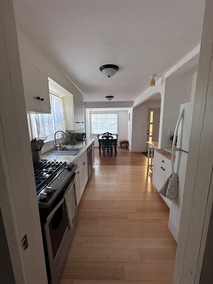 Kitchen looking to Dining room