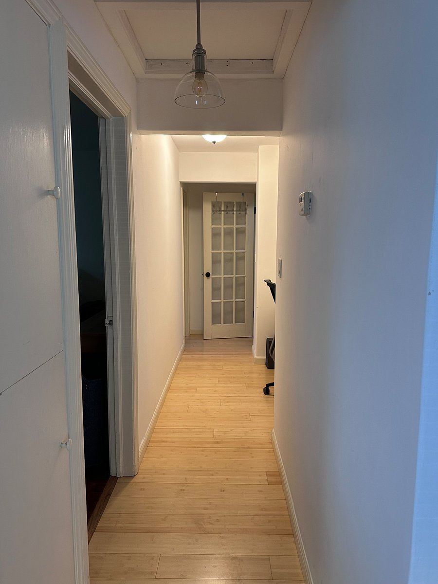 Hallway to bedrooms and bathrooms