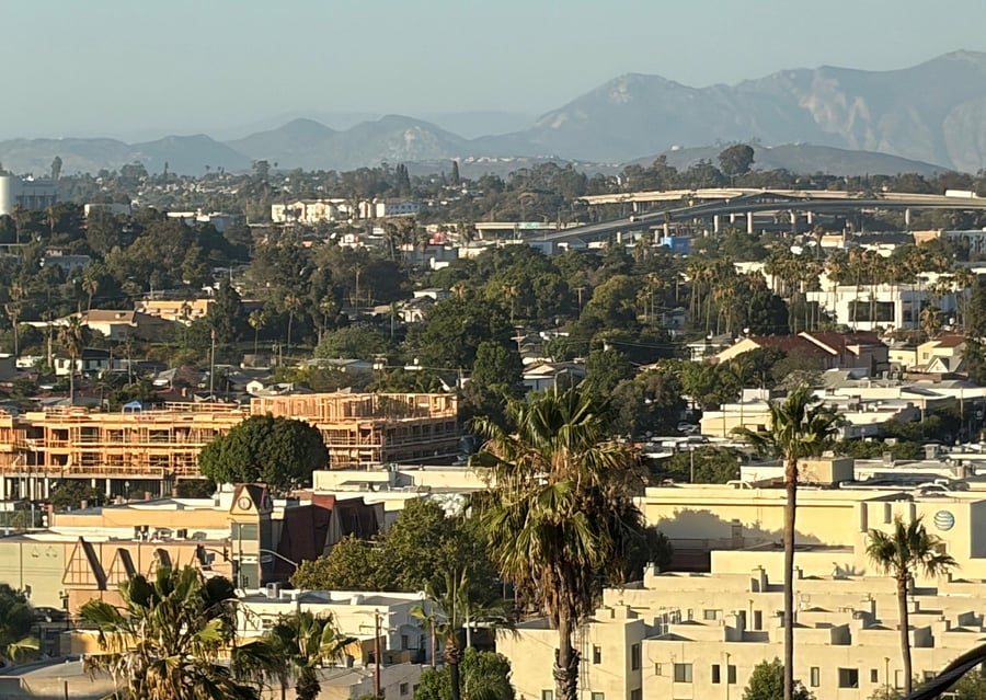 View from the casita window