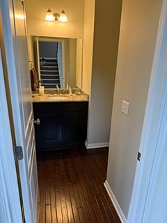 Main Floor 1/2 bath off living room