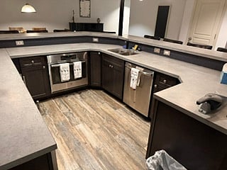 Basement Bar, with Dishwasher and Oven