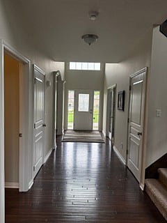 Downstairs front entry hallway