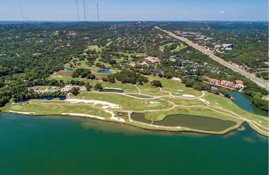Near Austin country club, golf course and the lake /with boat ramp