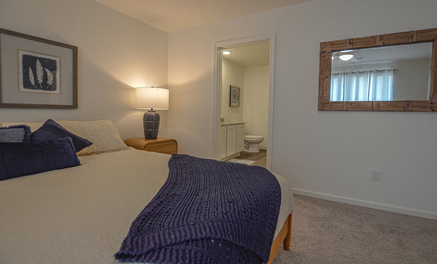 Primary Bedroom with bath