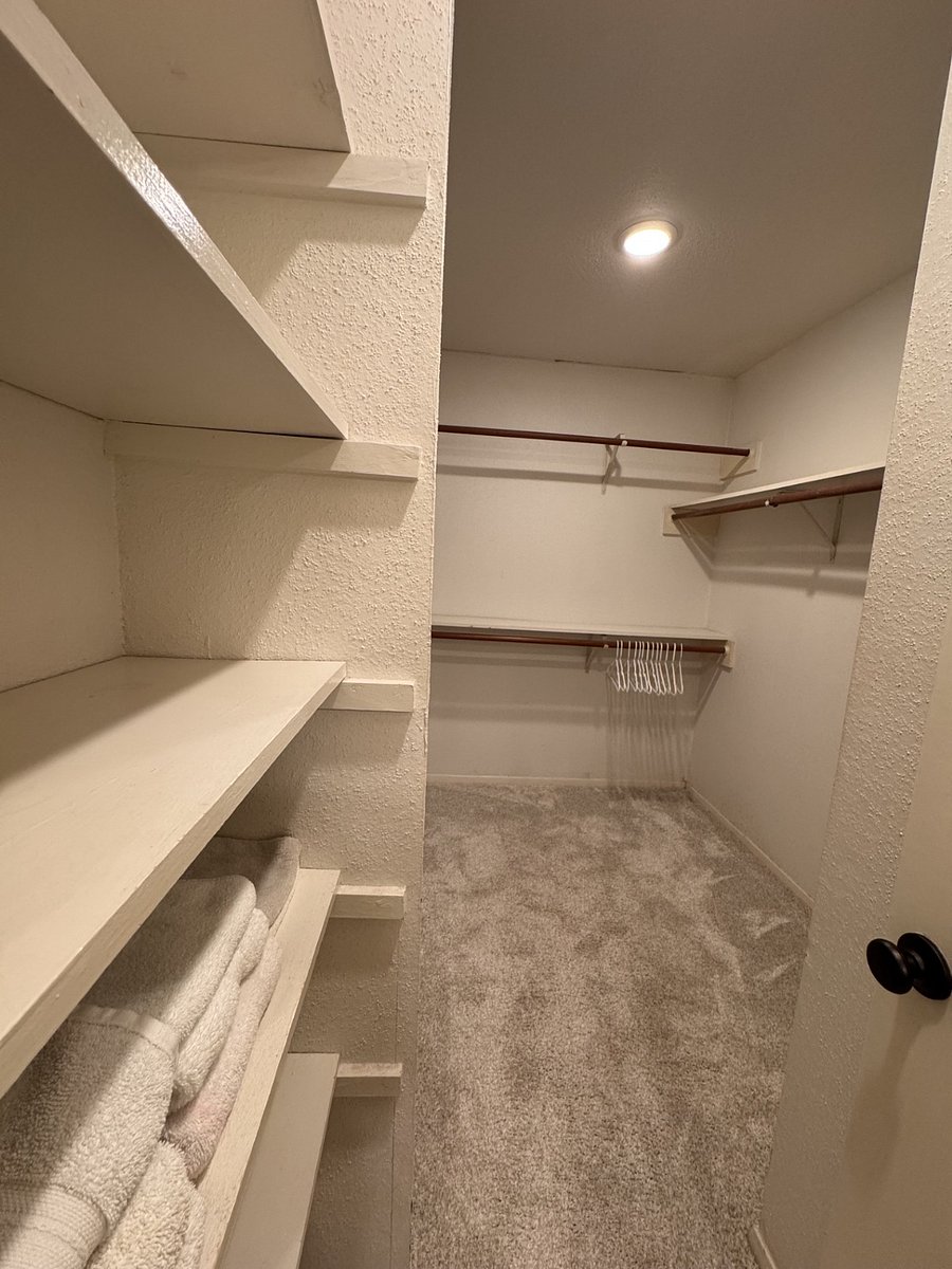 Private Master Walk in Closet