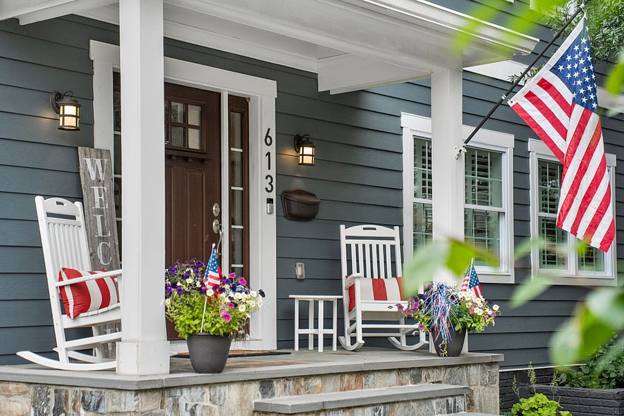 Welcome to 613 S Buchanan St, a striking 2019-built Craftsman in Arlington's Barcroft neighborhood.