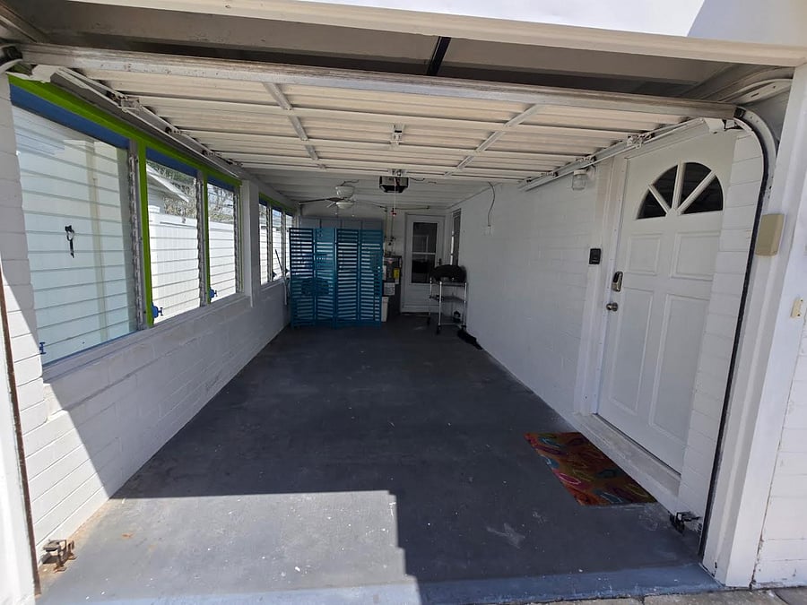 Garage interior