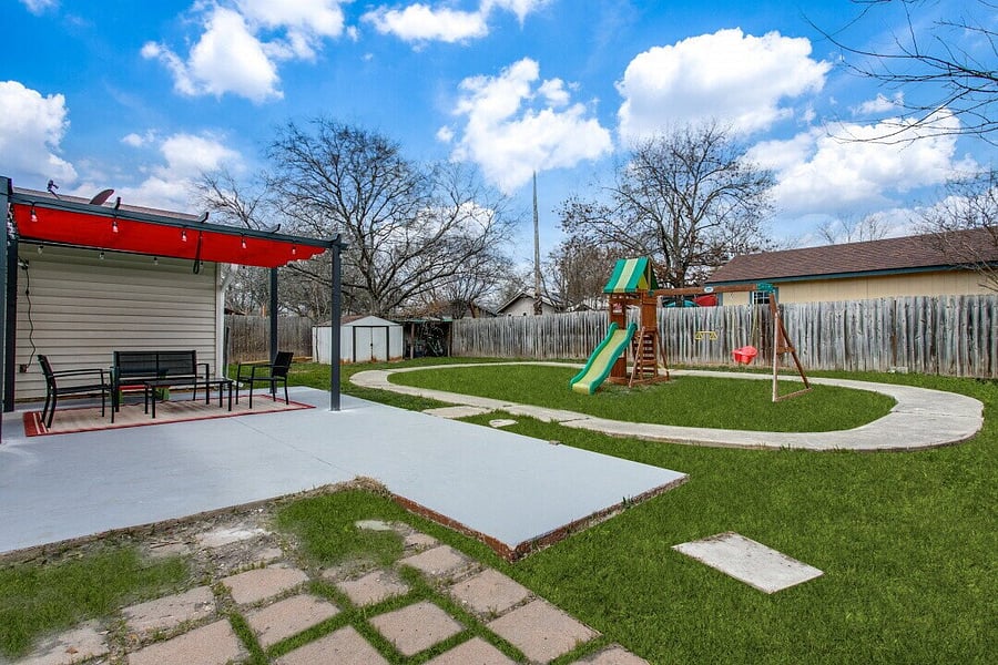 Back yard