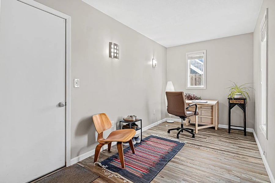 Office (with service door to garage)