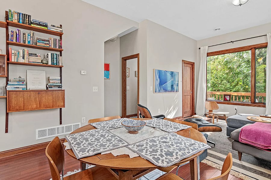Dining area (half bath visible)