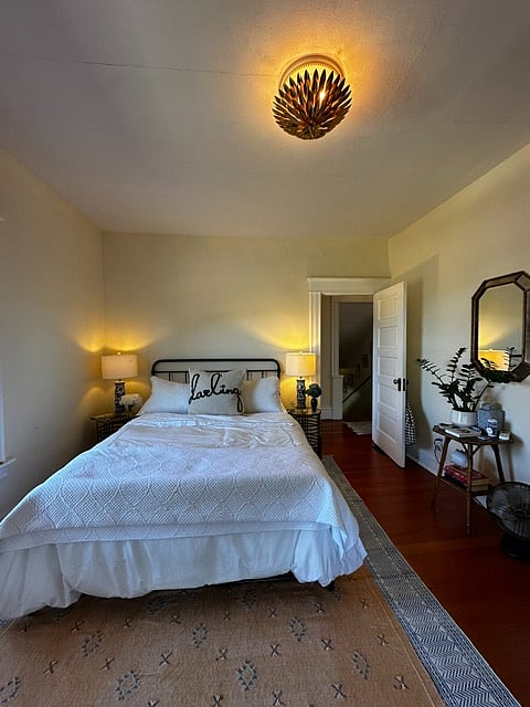 Bedroom 2 with sweeping views of the bluff