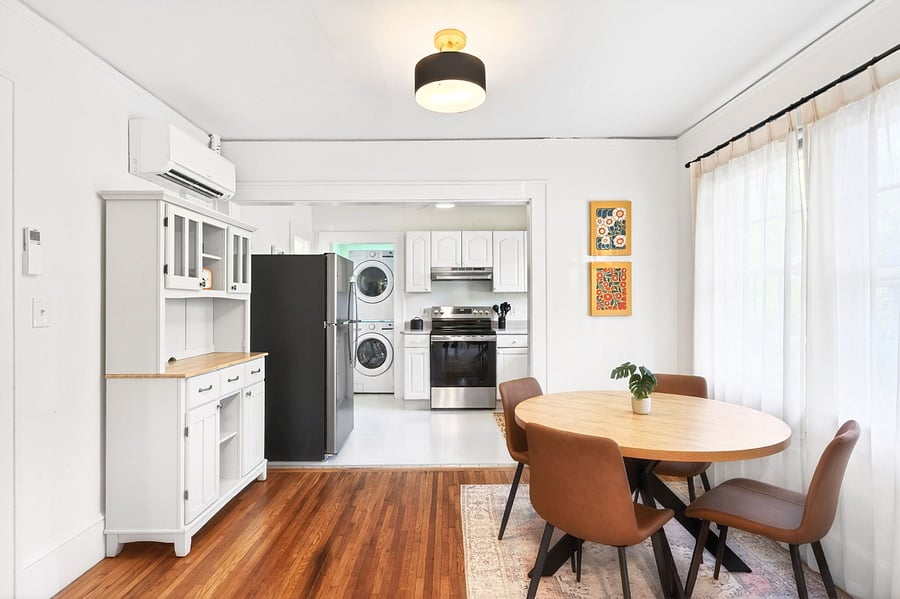 Fully loaded kitchen, including HE washer and dryer