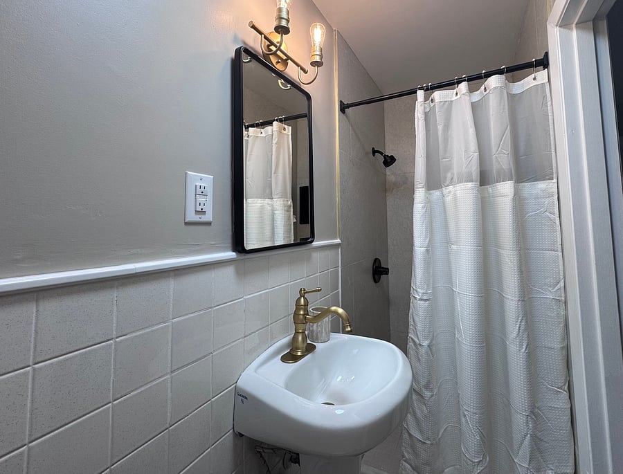 Connecting Bathroom